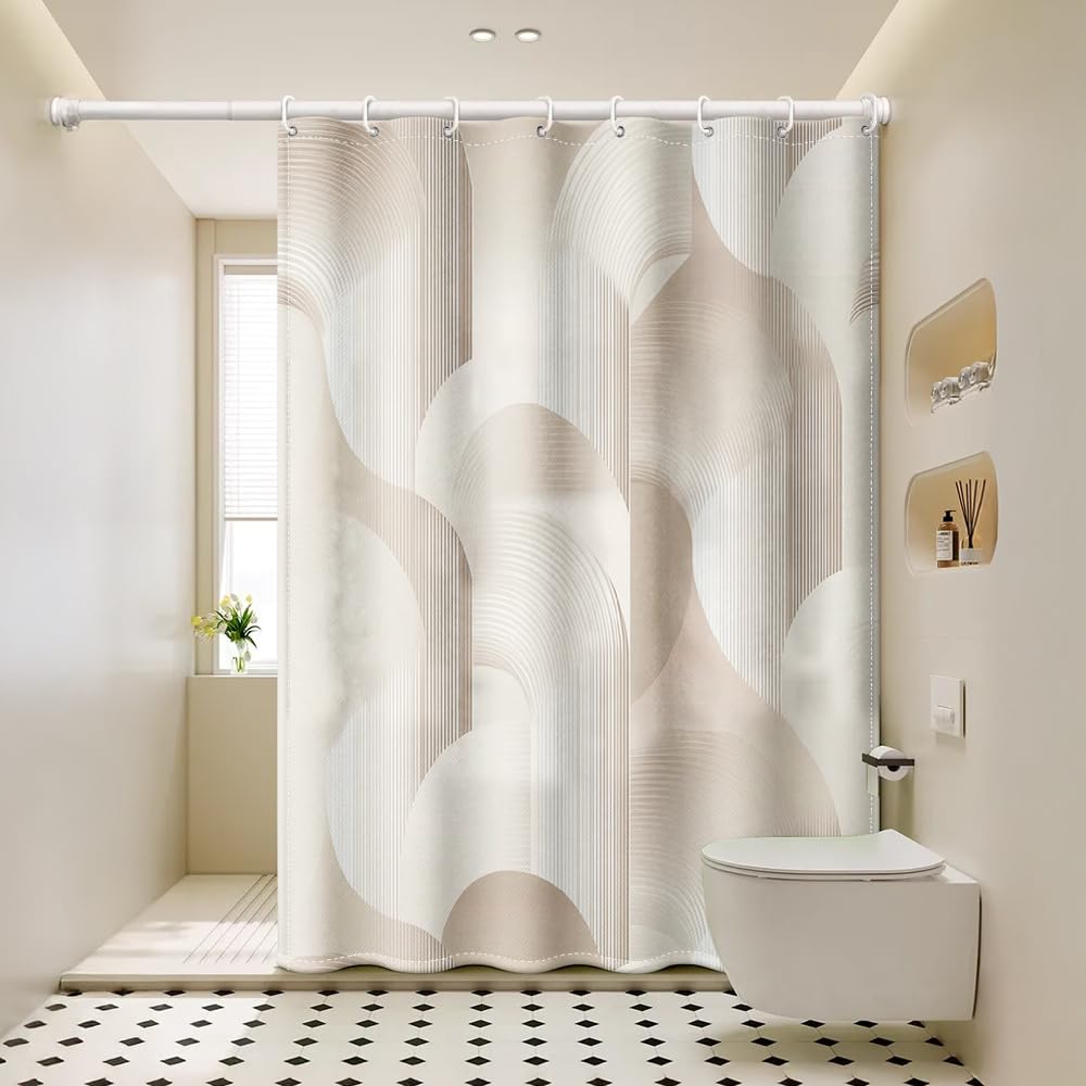 Rideau de douche 120 x 210 cm pour créer un espace bien-être