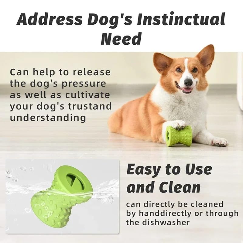 Jouets distributeurs de Nourriture for Chiens, for mâcheurs agressifs, en Caoutchouc Naturel Non Toxique, Qui fuient Les friandises, Jouets for Animaux de Compagnie, Jeu d'os for Chiots