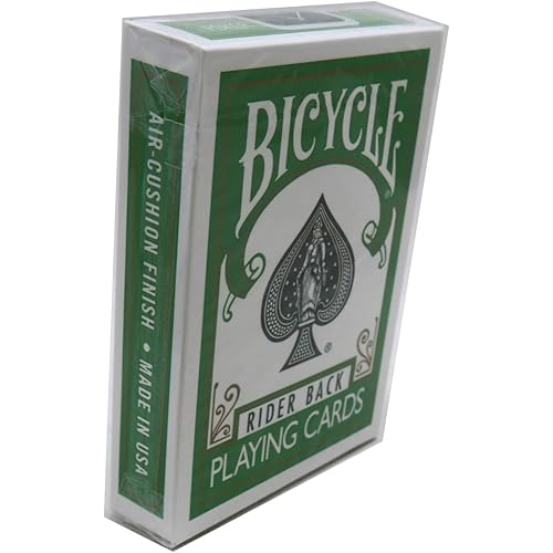 MMS Cards Bicycle Green Back USPCC Trick