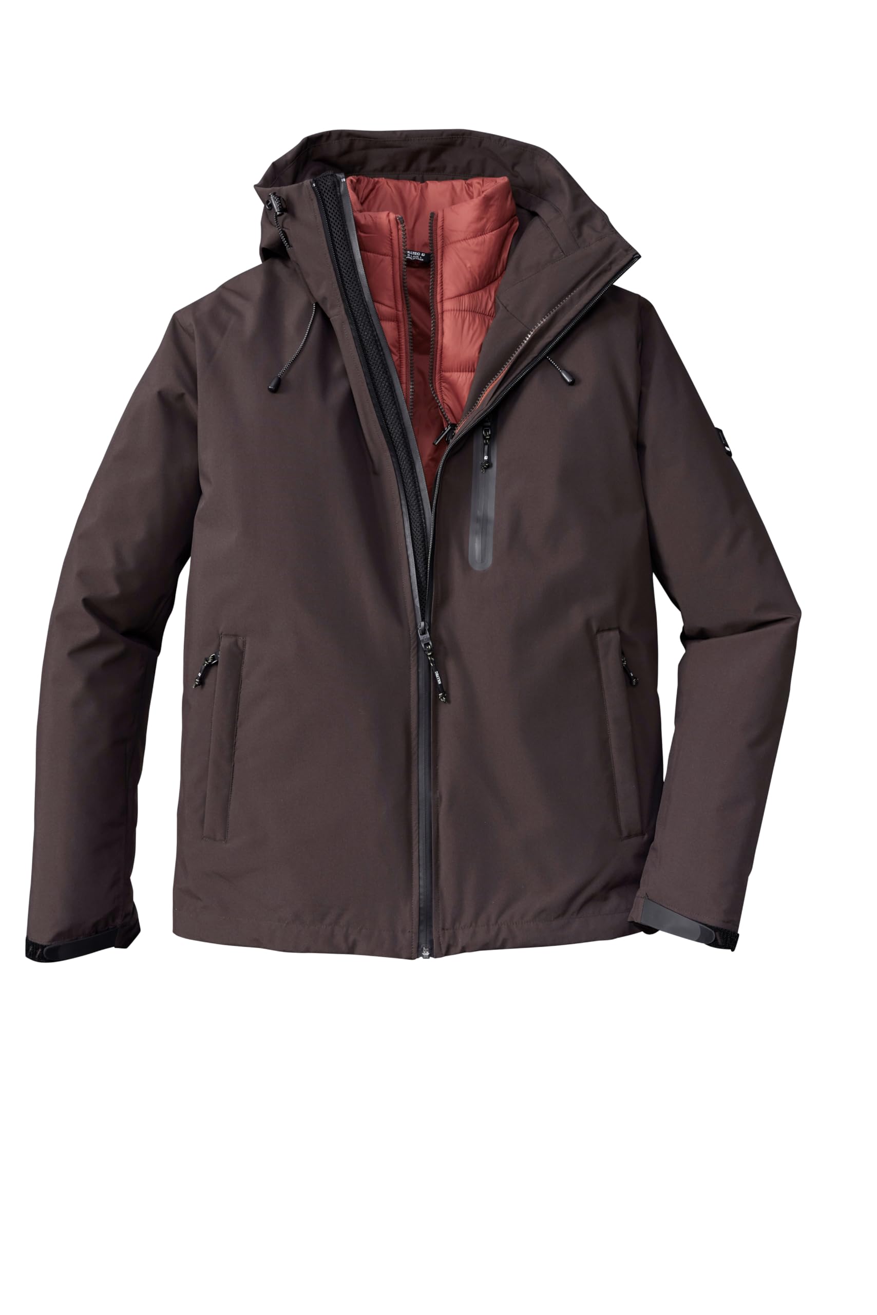 Killtec Herren Kow 95 Mn Jckt Outdoorjacke/3 in 1 Funktionsjacke mit Kapuze und einzippbarer Steppjacke