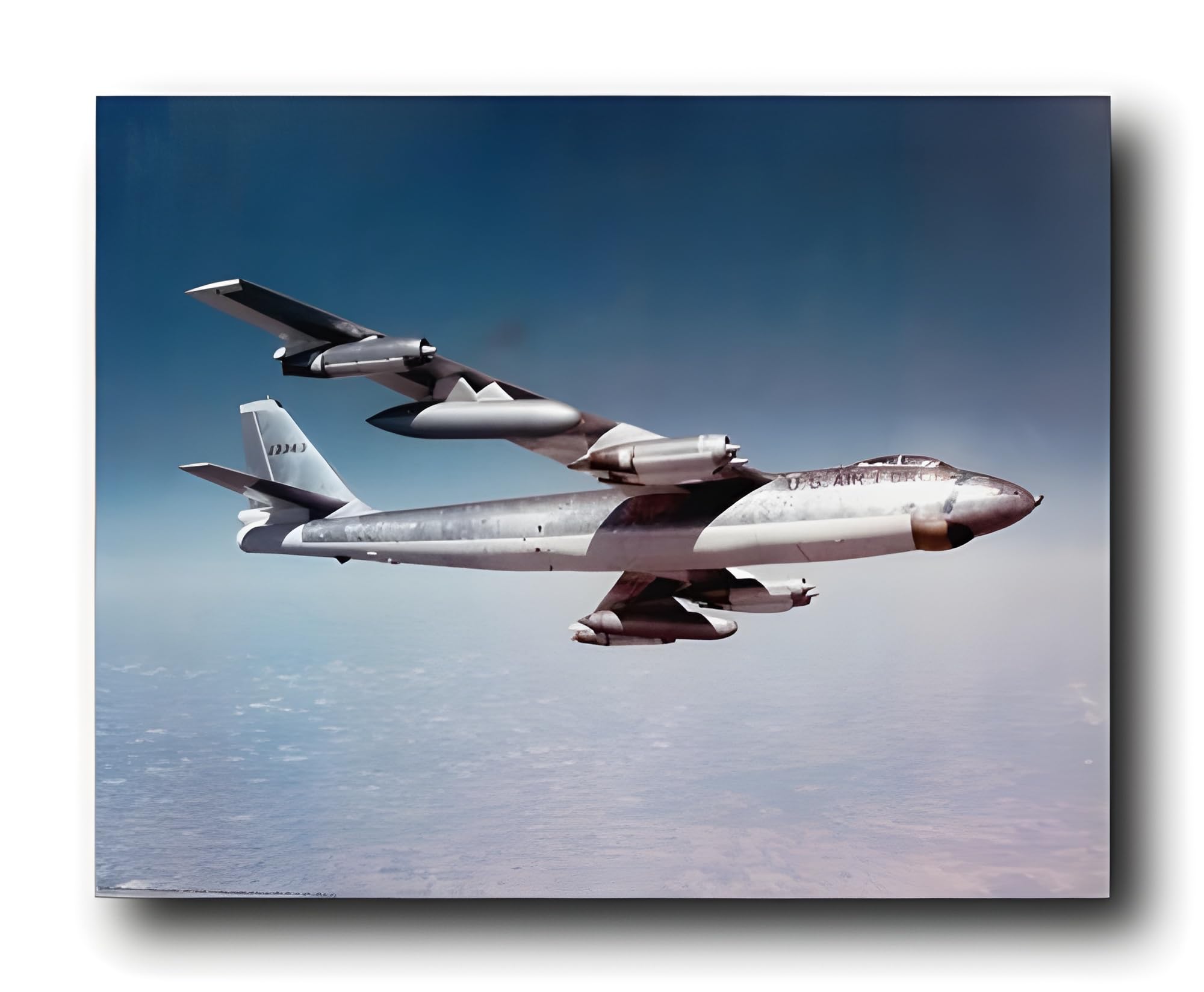 Impact Posters Gallery Aviation Wall Decor Boeing B-47 Stratojet Bomber US Air Force Vintage Airplane Art Print (16x20)