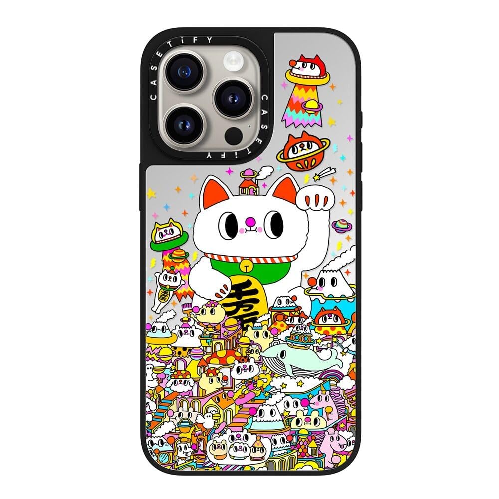 Coque miroir iPhone 15 Pro Max réfléchissante MagSafe CASETiFY