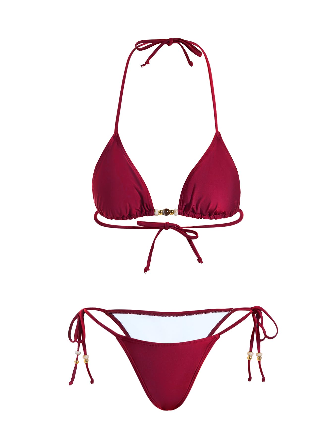 Photo 1 of RoseSeek Women's Zebra Print Bikini Set - S