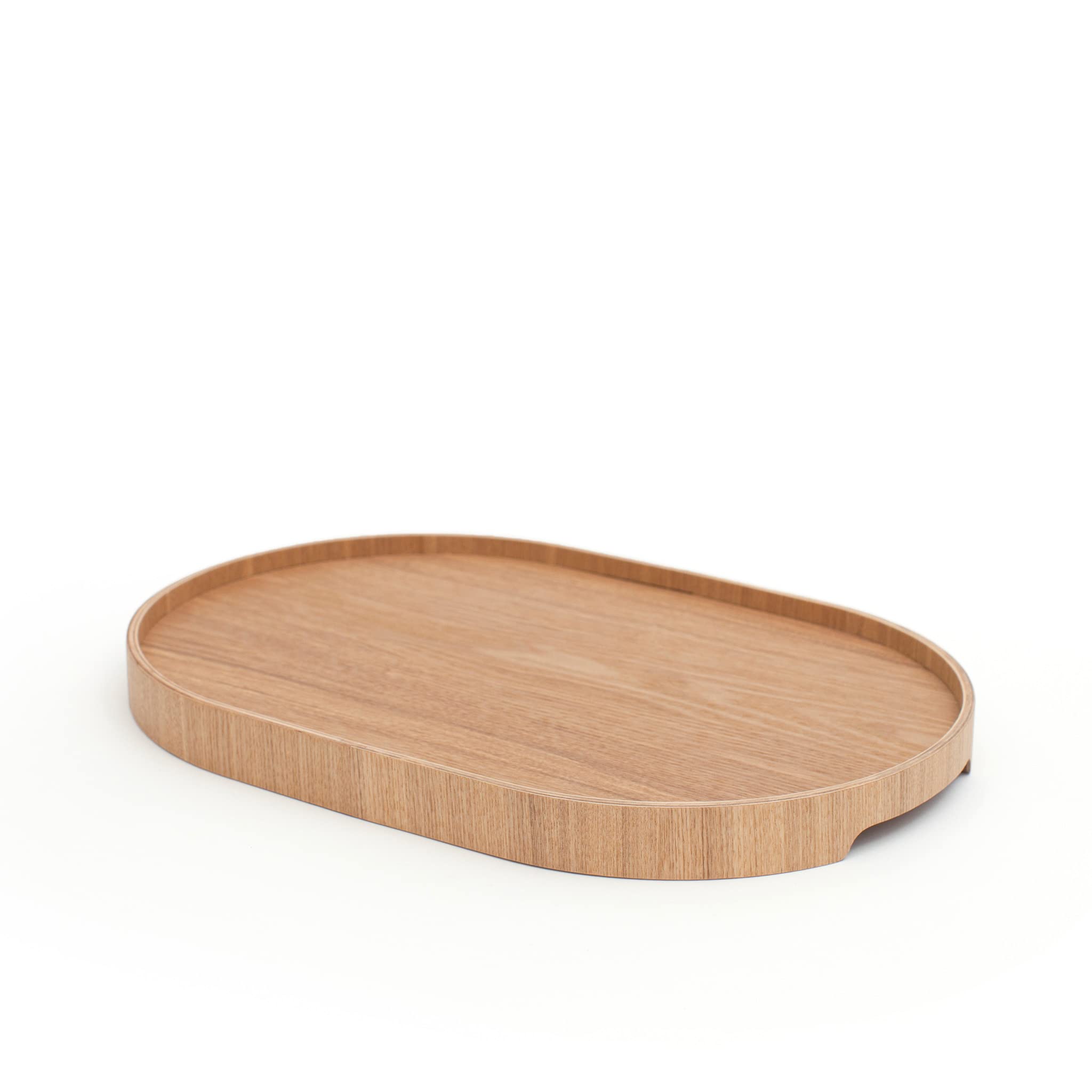 Vassoio da portata Antiscivolo. Vassoio portatile per colazione, pranzo, cena. Legno di salice naturale. MEDIO (39x26x3 cm)