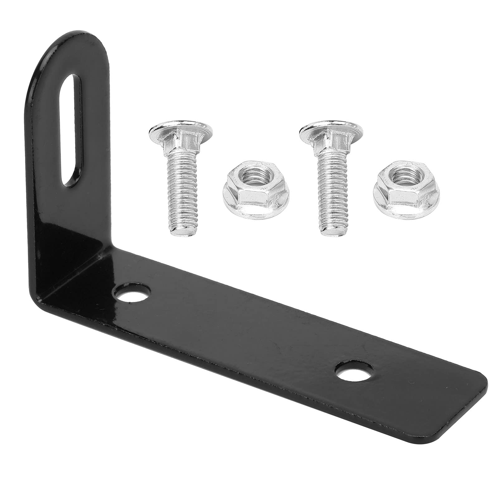 Dilwe Universal Push Cart Sand Bottle Cage Bracket Mounting Bracket Metal Accessories Black