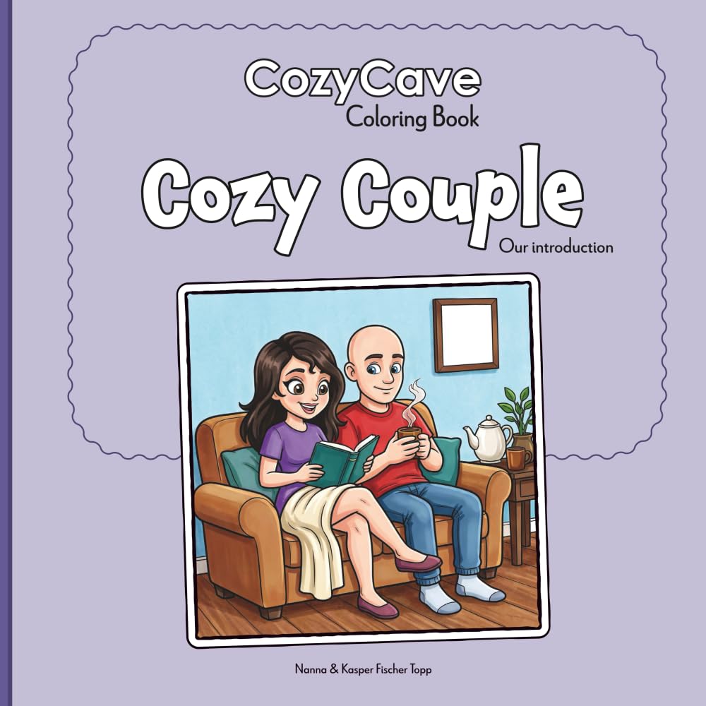 CozyCave Coloring Book: Cozy Couple - Our Introduction