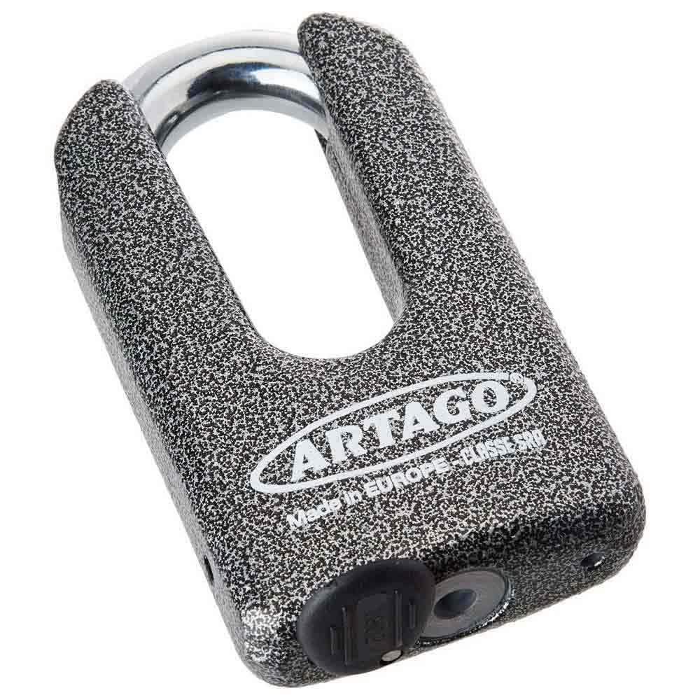 Artago 69T2 Pack Lucchetto Antifurto Bloccadisco ad Alta Sicurezza + Supporto per Yamaha MT-07 e Tracer 700, Omologato SRA, Sold Secure Gold, ART4