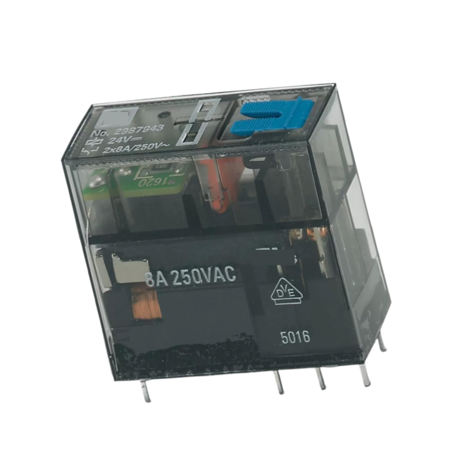 JHSLJCQS 5Pcs Relay 2987943 8A 250VAC, Relay Module