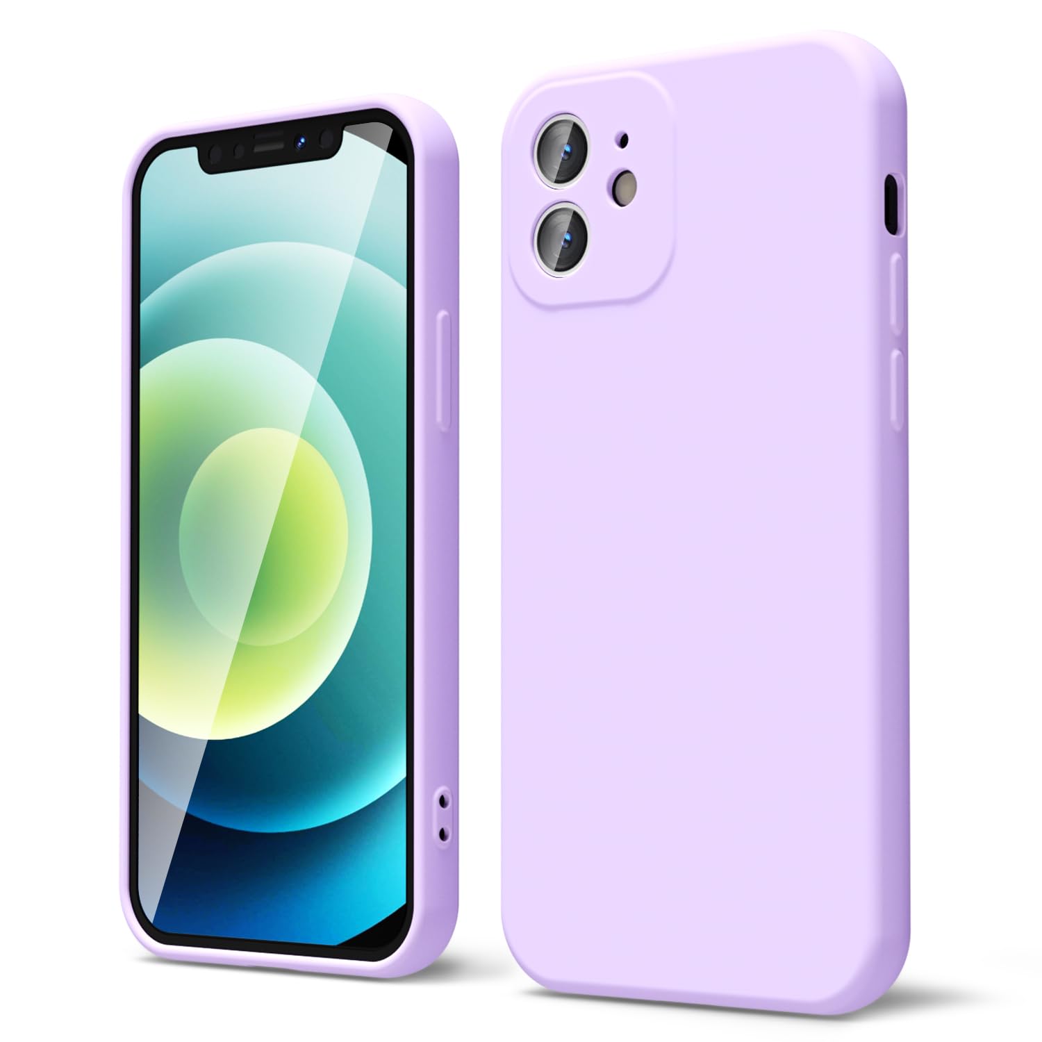 oakxco for iPhone 16 Pro Max Case Liquid Silicone, Soft Rubber Gel Elegant Aesthetic Basic Simple Cover, Cute Thin Slim TPU Matte Solid Color Plain Smooth Case for Women Girl, Light Pink — view 1248
