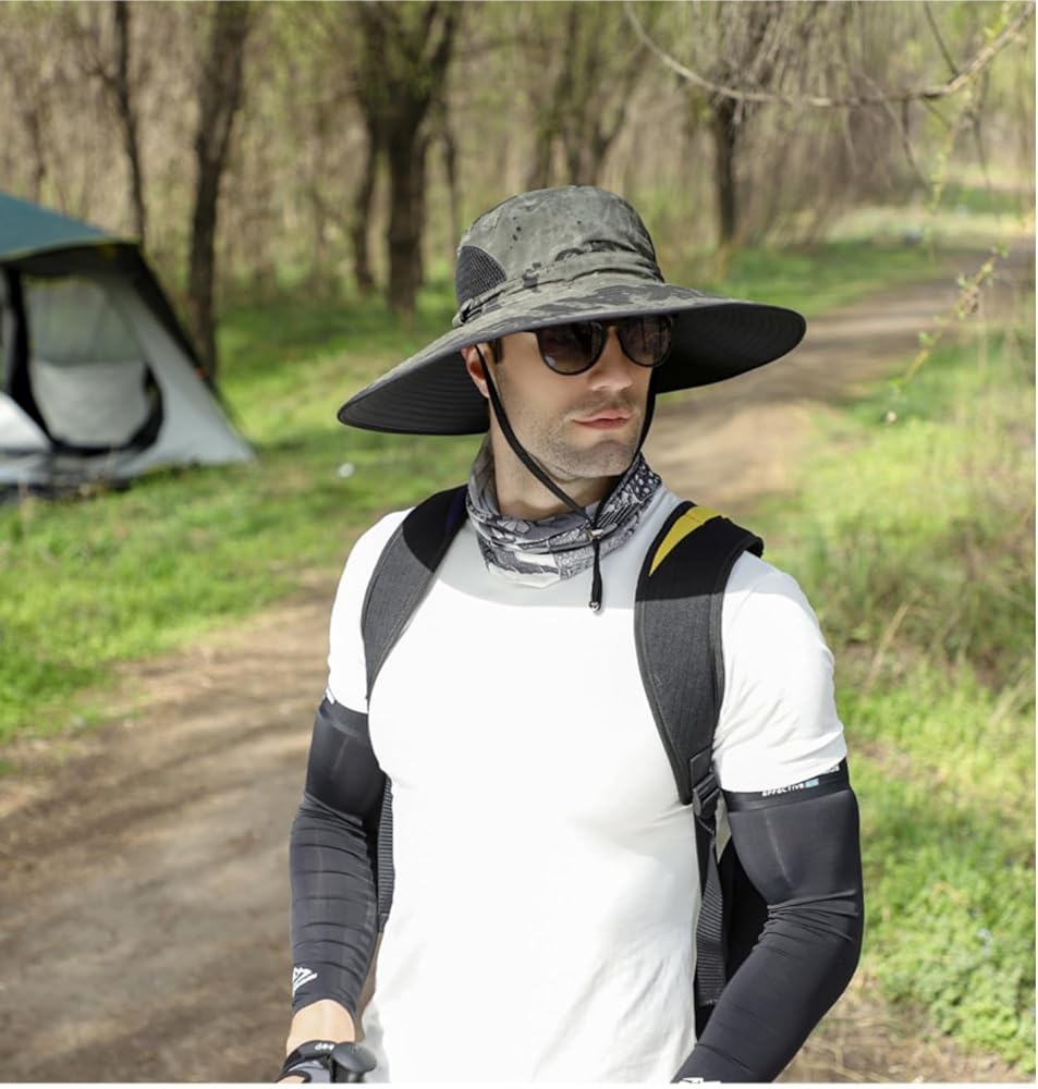 Amazon.com : 【New Size: L-XXL】 Wide Brim Fishing Sun Hat