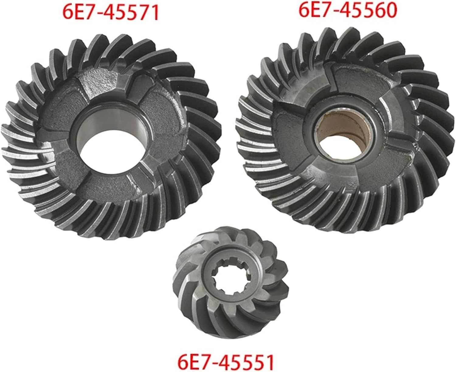 6E7 Gear Kit 6E7-45560 6E7-45571 6E7-45551 for Gear Set 2 Stroke Outboard Motor 9.9HP 15HP 4 Stroke 20HP 6AH