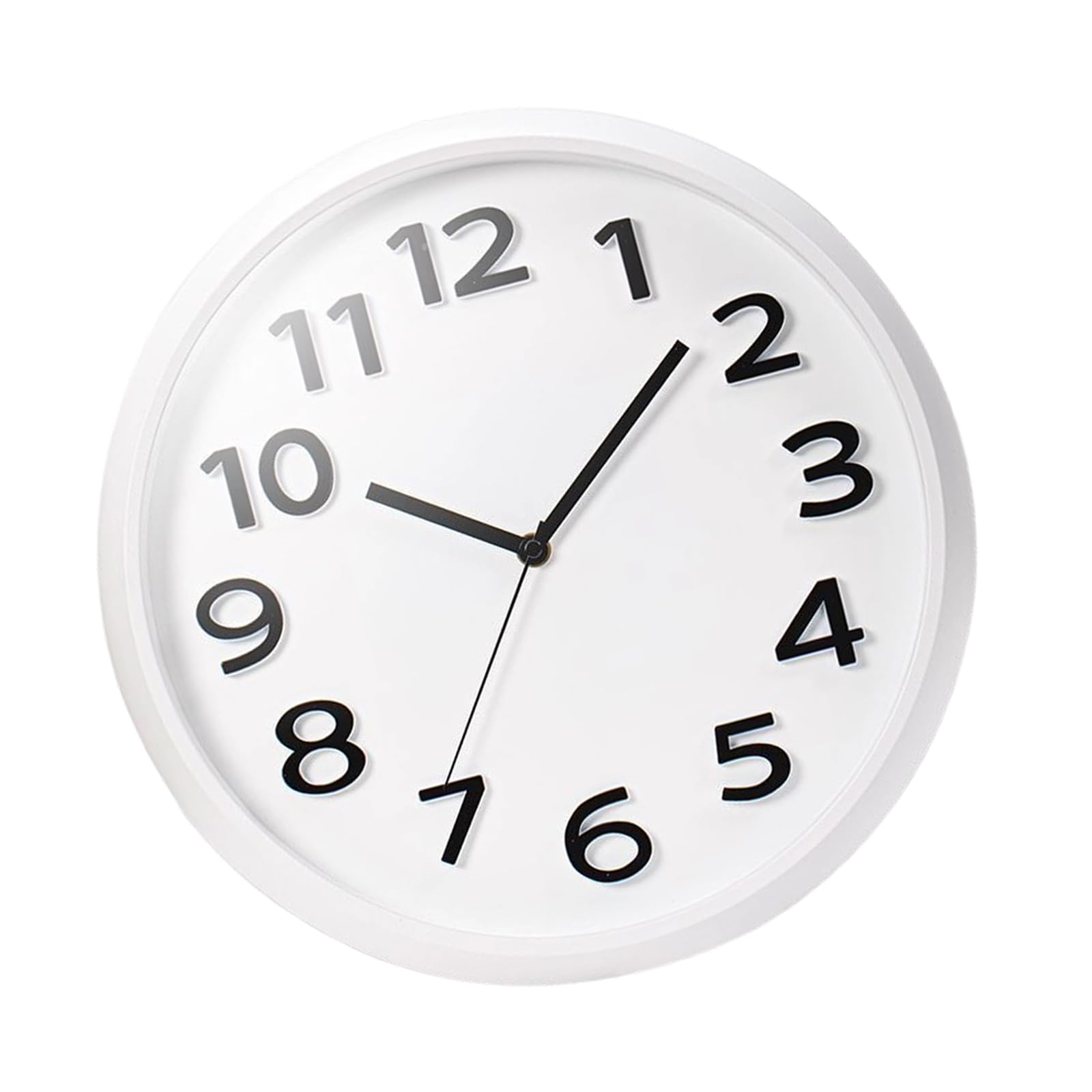 Horloge murale minimaliste grand salon et chambre moderne décoration épurée