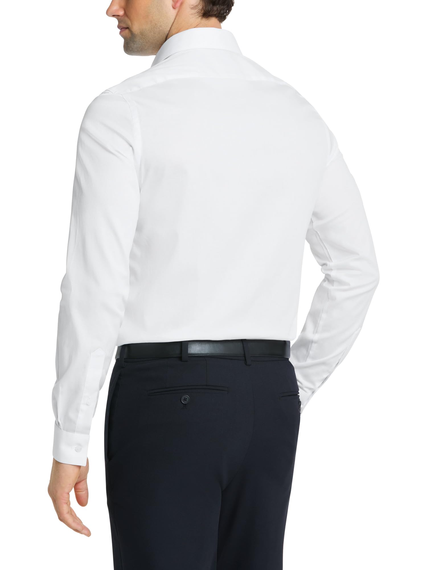 Van Heusen Camisa de Vestir Elástica Ajustada con Cuello Flexible Camisa de Vestir Hombre (Pack de 1)