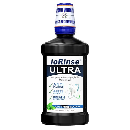 ioRinse Ultra es el enjuague periodontal más recomendado por dentistas de su tipo para adultos y niños cuidado bucal e higiene. Es un tratamiento