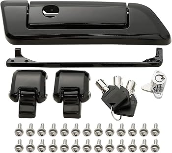 Amazon | TCMT ツアーパック トランク ブラック ヒンジ ラッチキット