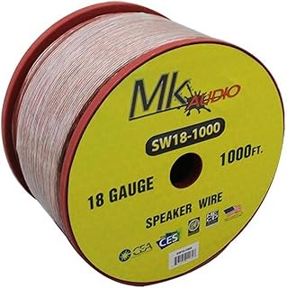 Mk Audio SW18-1000 18 Gauge 1000FT Spool Speaker Wire