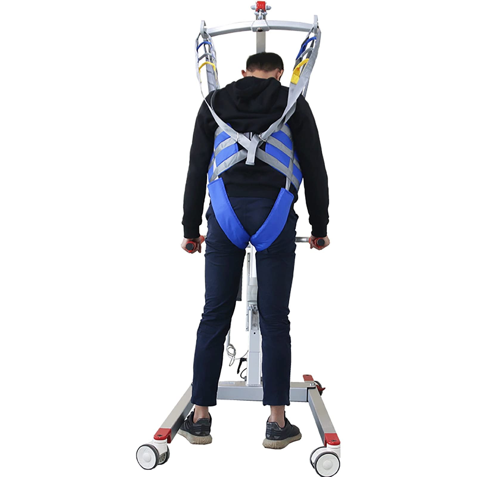 Imbracatura per Sollevamento Completo del Corpo del paziente, ausili per la deambulazione in Piedi Imbracatura per Gambe Divise Assistente al Movimento Cintura per andatura del paranco Cintura di TR