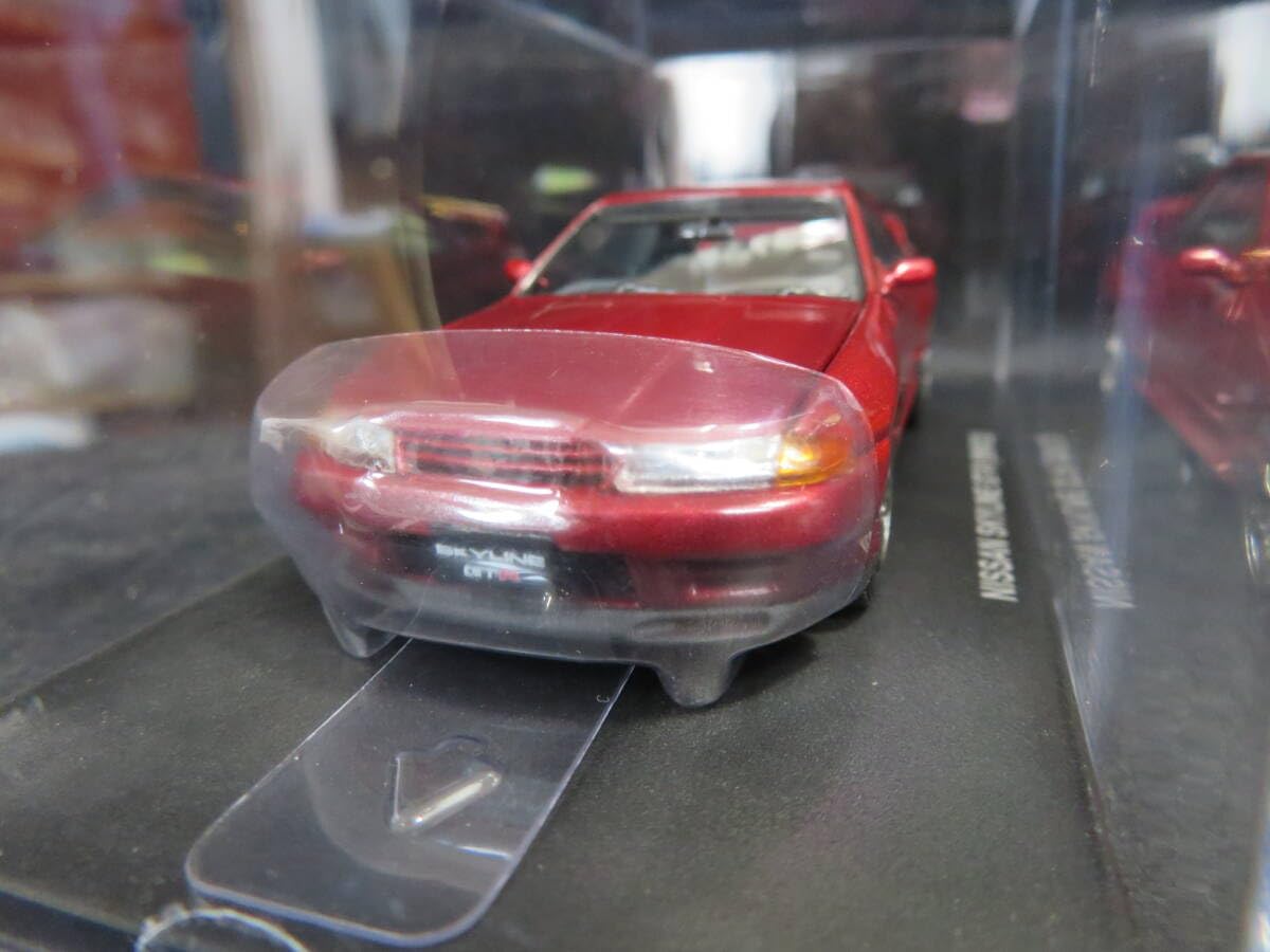 Amazon.co.jp: 1/43 スカイライン GT-R BNR32 レッドパールメタリック