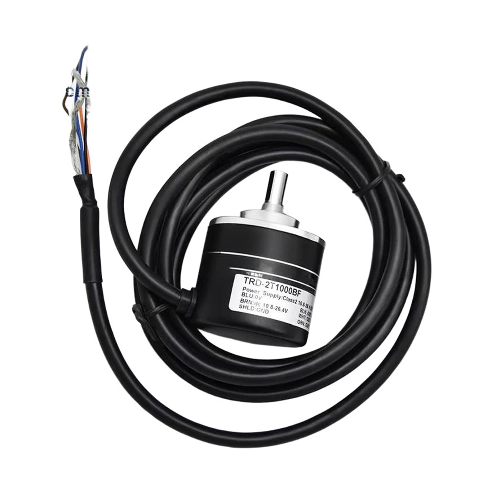 Encodeur rotatif 6mm arbre solide TRD-2T500V pour mesure angulaire