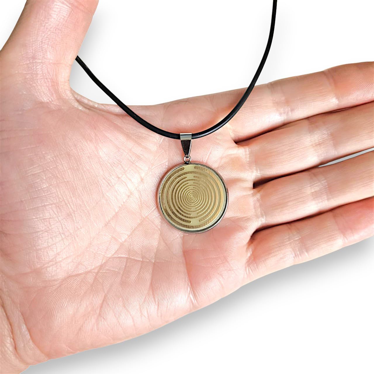 Lakhovsky Bioresonanz-Anhänger Energie Vitalität | EMF 5G EMF EMF 5G | Skalarwellengenerator | geeignet für elektrosensitive Menschen | EMF Schutz gegen Strahlung
