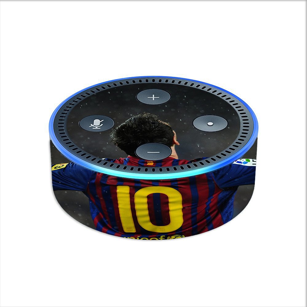 Skin Decal Vinyl Wrap for Amazon Echo Dot 2 (2nd Generation) / Messi2