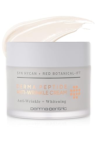DERMACENTRIC Derma Peptide Cream Peptides Face Moisturizer Crema de día y noche para levantar la edad Combate las arrugas y el tono uniforme
