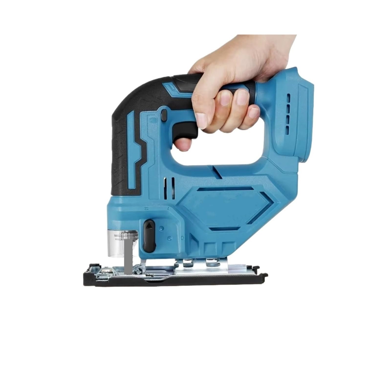 Sierra de mesa portátil Sierra Caladora Eléctrica Inalámbrica Portátil Multifunción For Carpintería, para muebles de bricolaje, carpintería(One electricity)