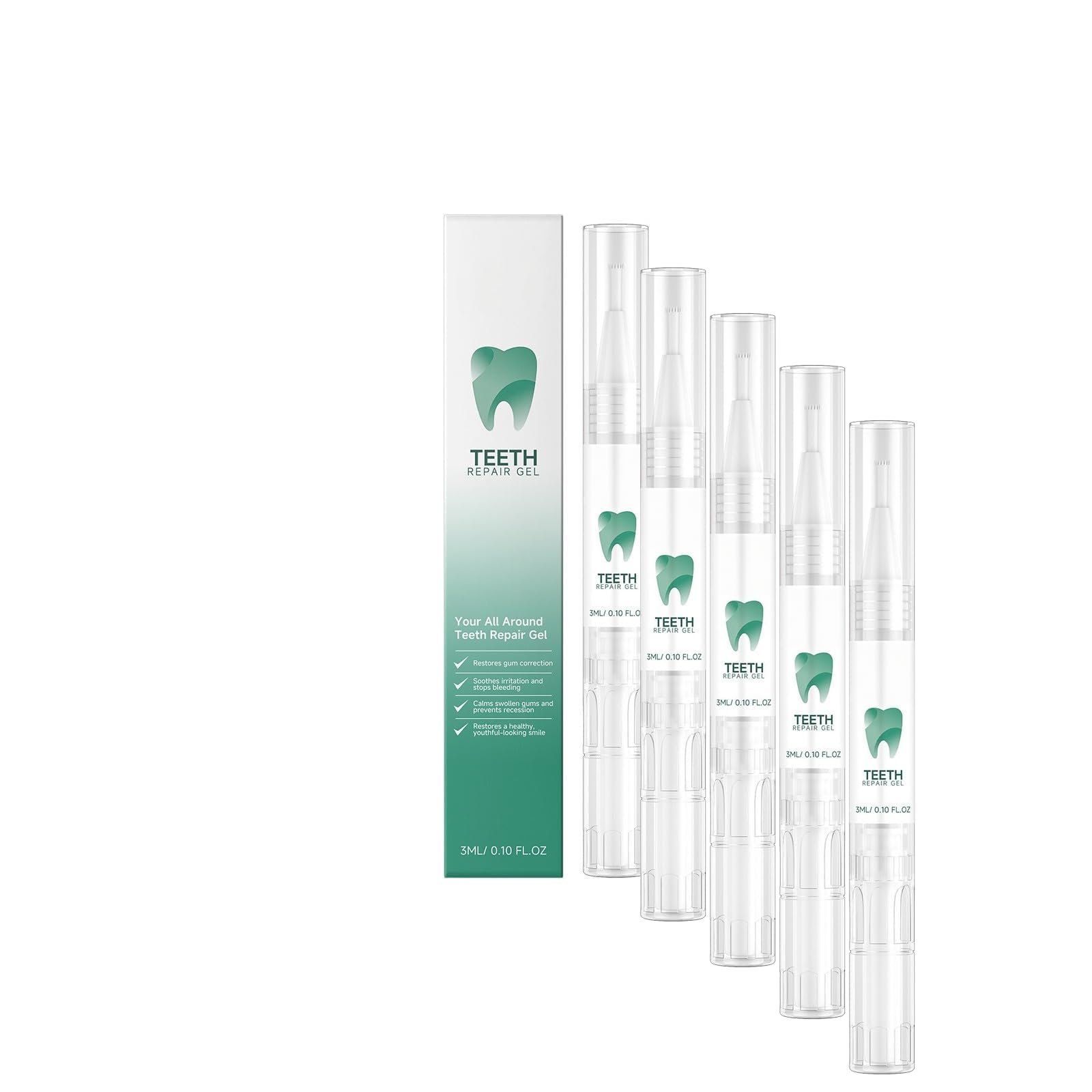 Żel do naprawy zębów, Gum Repair Gel, Teeth Whitening Essence Pen,