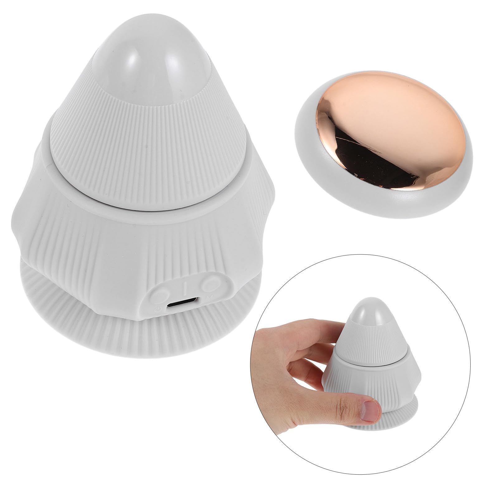 MAGICLULU Tragbares Schultermassagegerät aus Kunststoff mit Konischer Form für Muskelregeneration und Nackenentspannung im Büro und Täglicher Entspannung