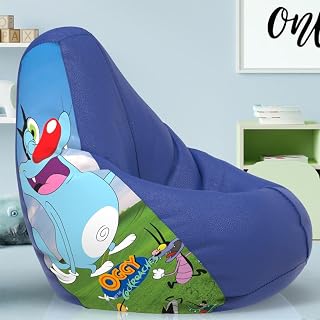 Biggie Bean Bag 1Xl Bean Bag Chair with Beans Filled-Perfect for Living Room,Bedroom,Study-Sale Design(Printed - Ogii-Ogii... Price In India