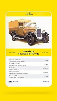 Amazon | エレール 1/24 シトロエン C4 バン 1928 プラモデル