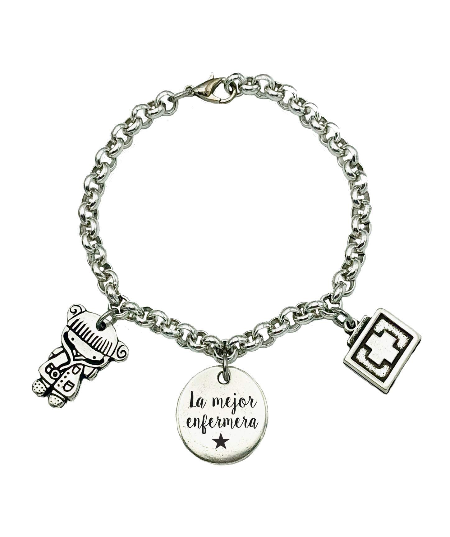 Pulsera Enfermera Médica Auxiliar Regalo Original Personalizado