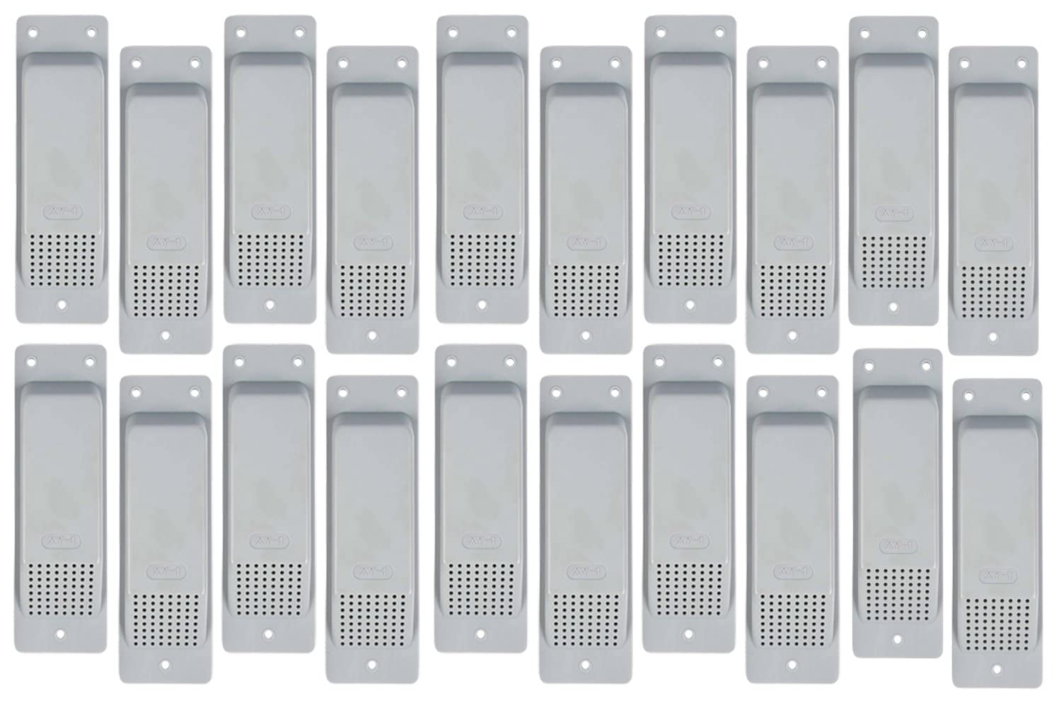 Mytee Products (20 Pack) Shipping Container Air Vent, Cross Flow Ventilation - Light Grey