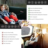 Huifengjie autós napellenző UV védelemmel oldalsó ablakokhoz 5