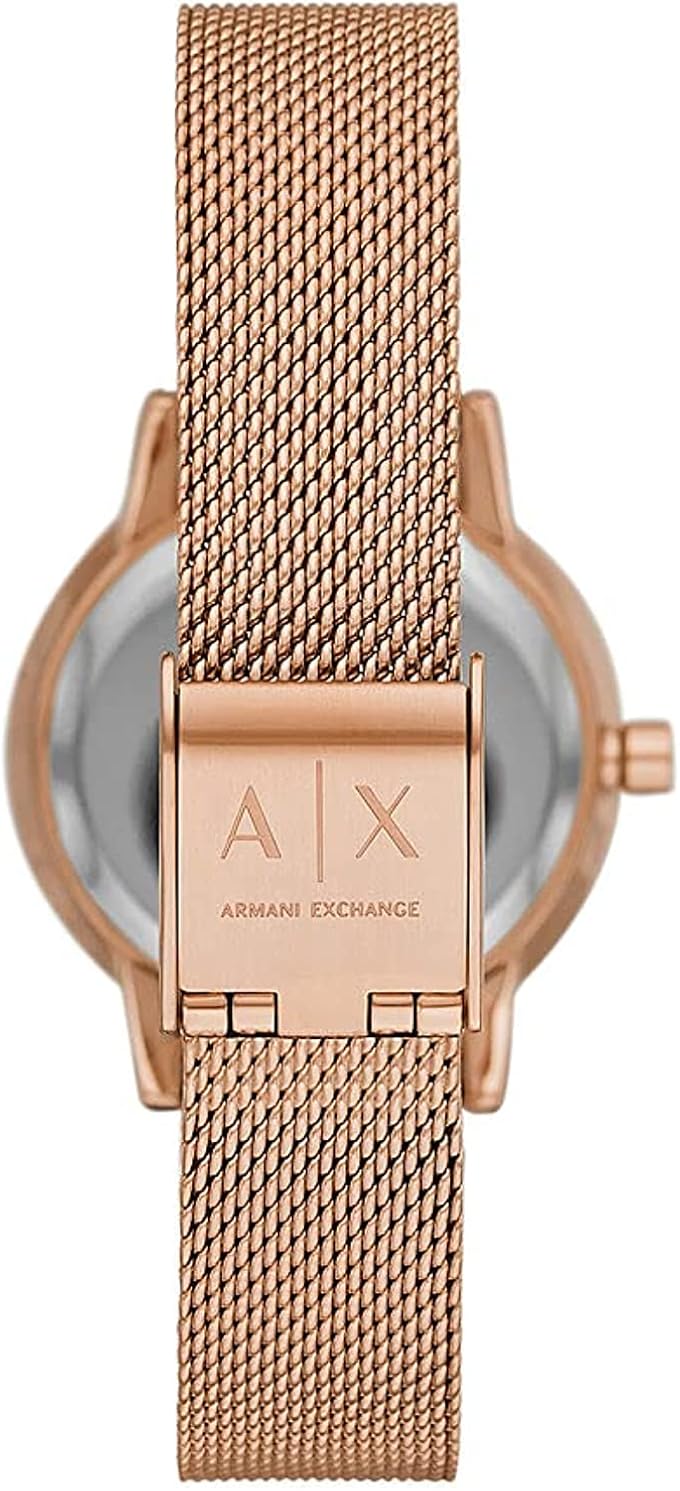 Armani Exchange Orologio da uomo, movimento al quarzo multifunzione, cassa in acciaio inossidabile da 42 mm con bracciale in acciaio inossidabile, AX2714 Armani Exchange Orologio da uomo, movimento al quarzo multifunzione, cassa in acciaio inossidabile da 42 mm con bracciale in acciaio inossidabile, AX2714