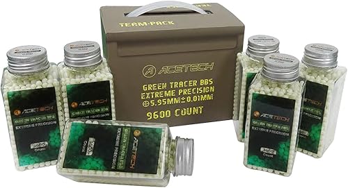 Miniatura 5 de ACETECH Airsoft Tracer BB 0.236 in 9600 unidades de diseño pulido de alta precisión