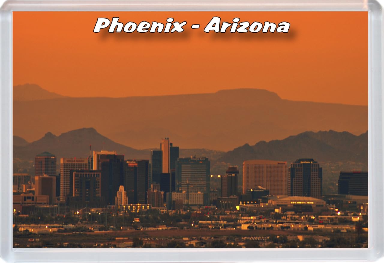 Phoenix - Arizona - 96 x 67mm Jumbo Fridge Magnet/Magnets BBSFHM798