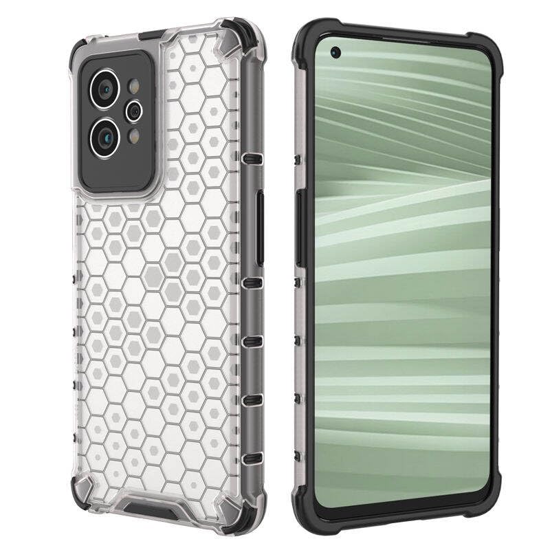 Image of Prime Retail Hard PC Back Case Cover for Realme GT2 Pro 5G Anti Slip Ultra Thin Shockproof Reinforced Corners (Transparent)