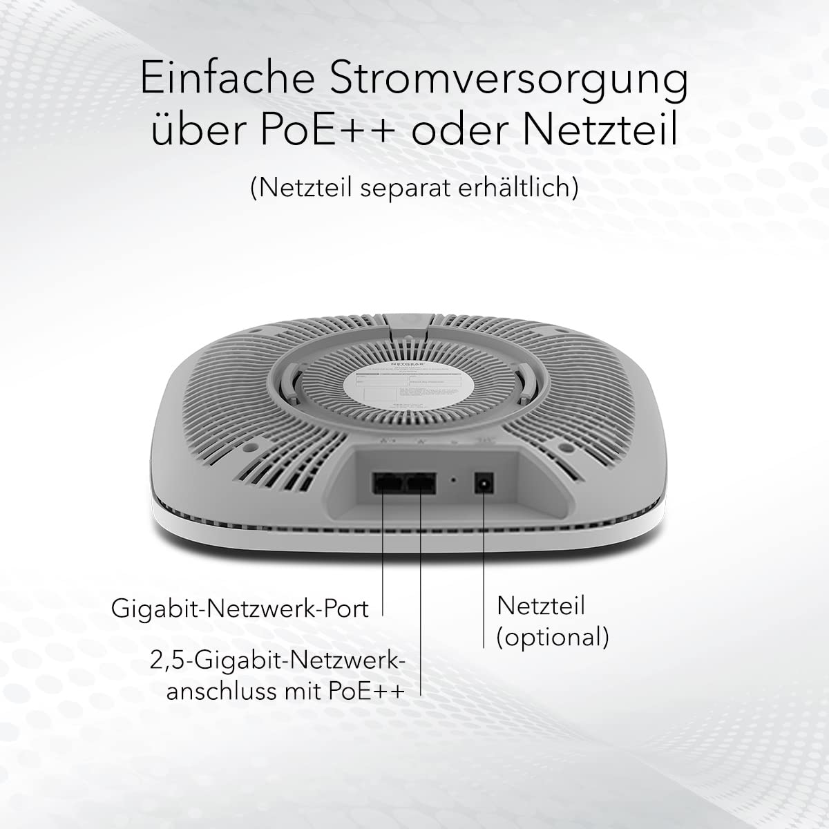 NETGEAR Wi-Fi 6E 無線LAN-Ap AX7800 WAX630E NETGEAR WAX630E WiFi 6E WLAN Access Point: Amazon.de: Computer