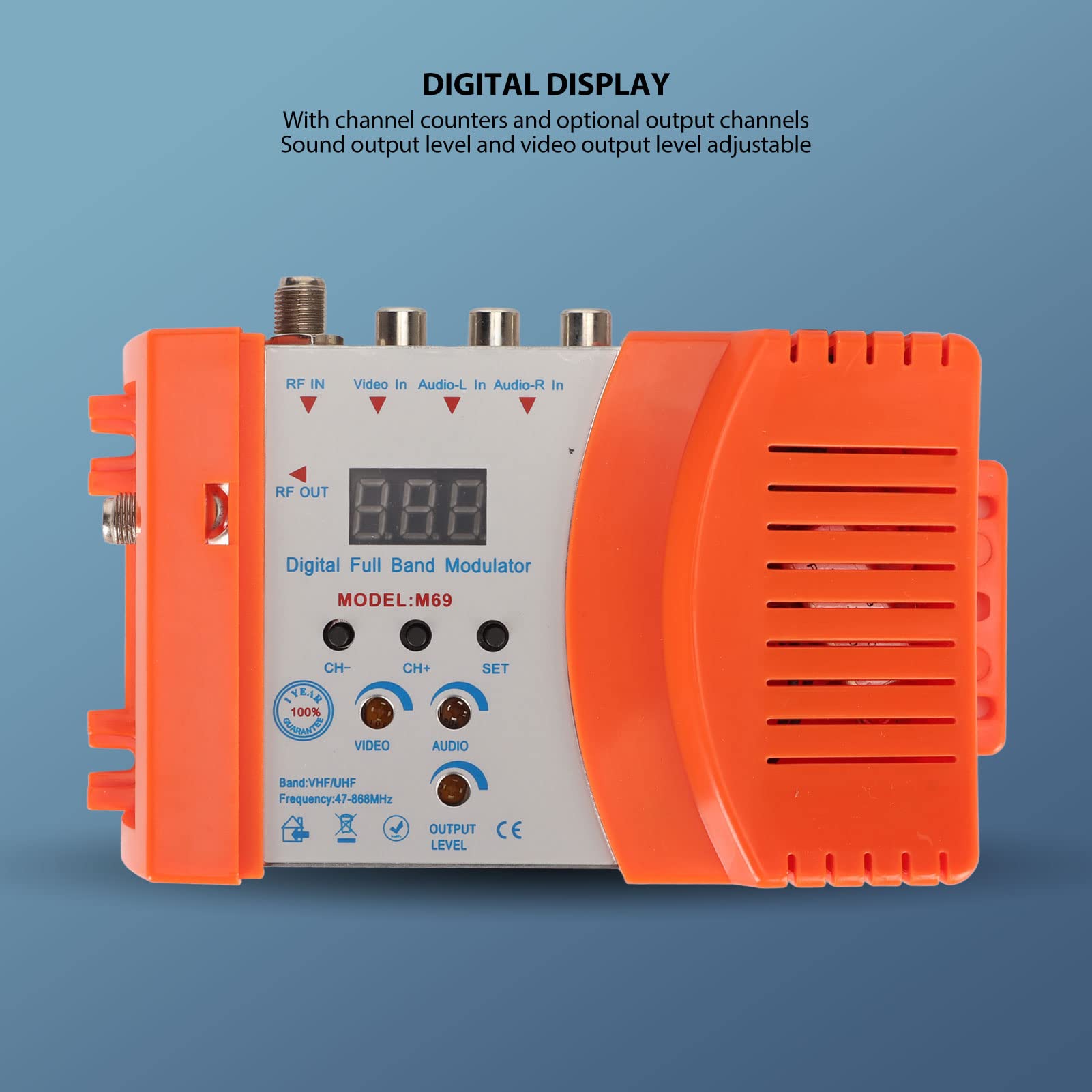 Amazon.com: Digital RF Modulator, TV Link Modulator with