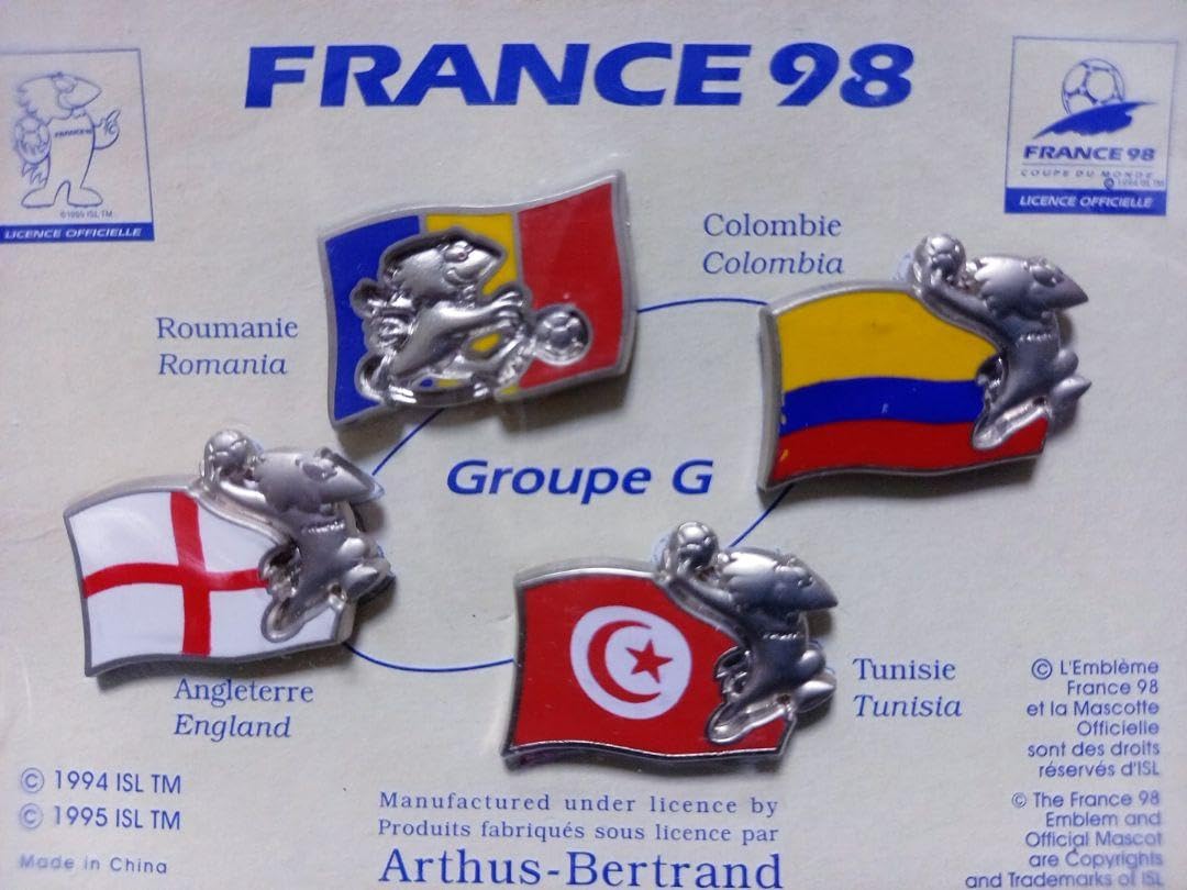 サッカーフランスワールドカップ初出場記念品
日本代表オフィシャルグッズ Amazon.co.jp: フランス サッカー ワールドカップ98 グループG