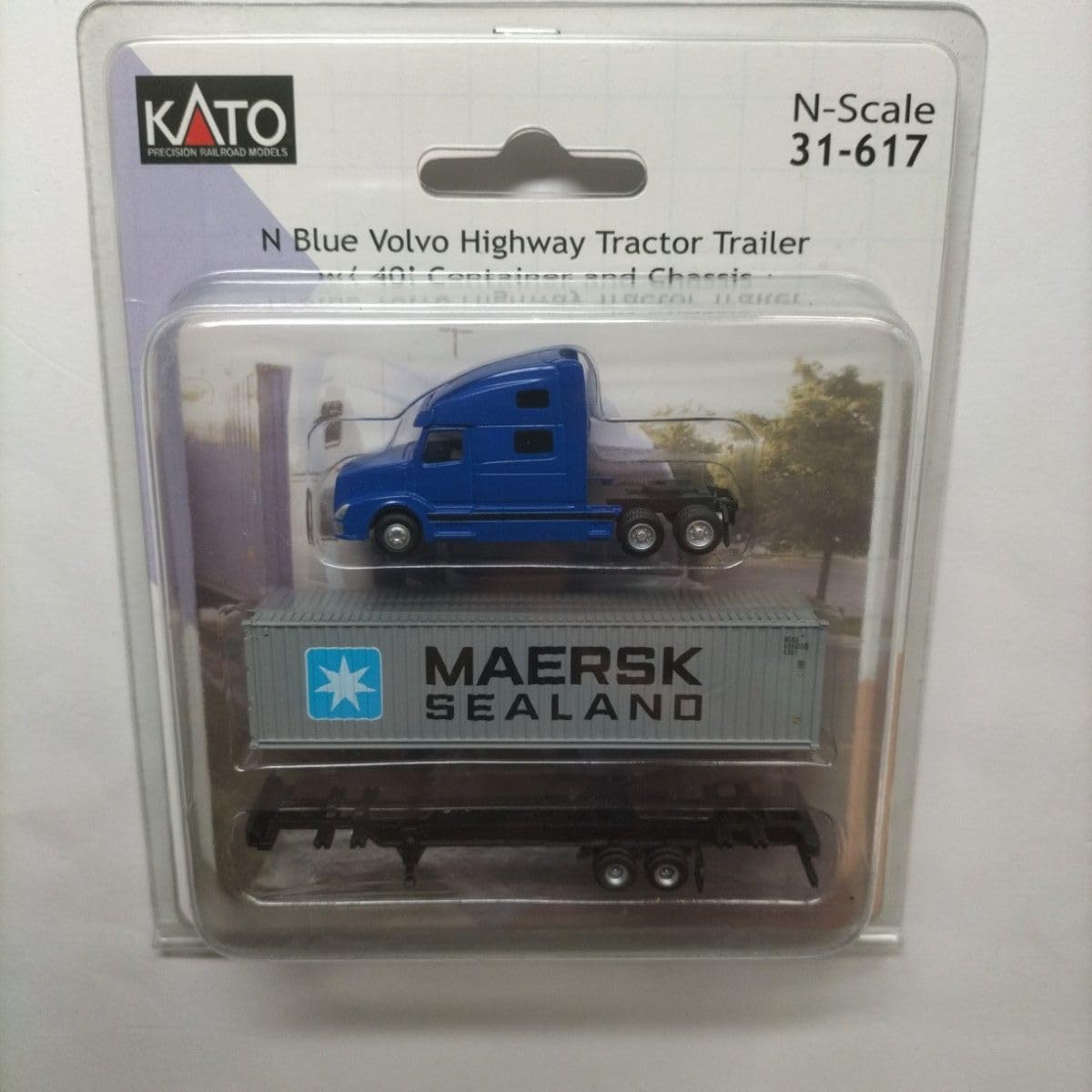 Amazon.co.jp: KATO USA 海上コンテナ トレーラー VOLVO MAERSK