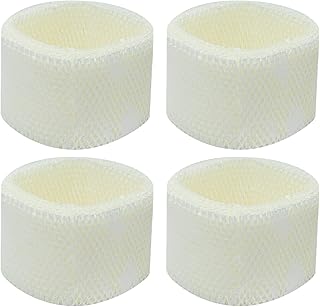 Anxingo 4 Pack Humidifier Wicking Filters Compatible with Honeywell HCM350 Series, HAC-504, HAC-504AW, HAC-504V1, Filter A