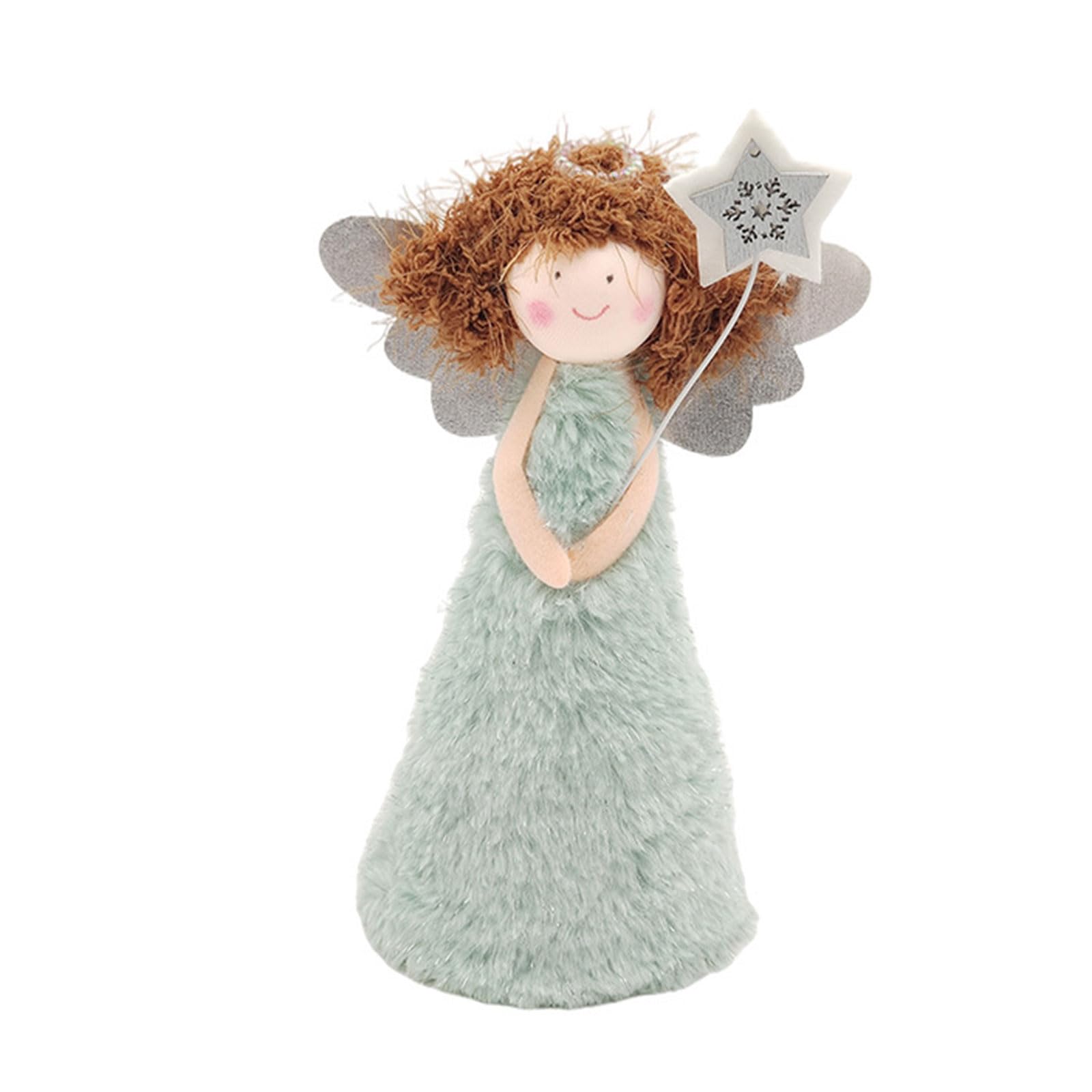 Christmas Tree Toppers AngelGirl Ornament Christmas Festive Party Creative AngelGirl Decorations Garden Home Decor Pendant
