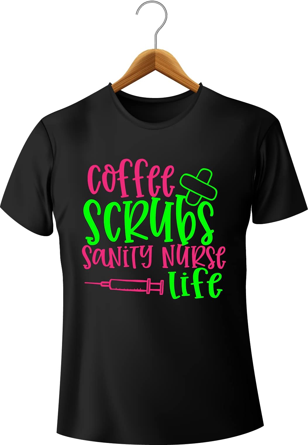 Coffee Scrubs Sanity Nurse Life - Nursing T-Shirt, Funny Nursing Quote Shirt, Nursing Saying, Nursing Tee Quotes, We Love Nursing, Funny Nurse
