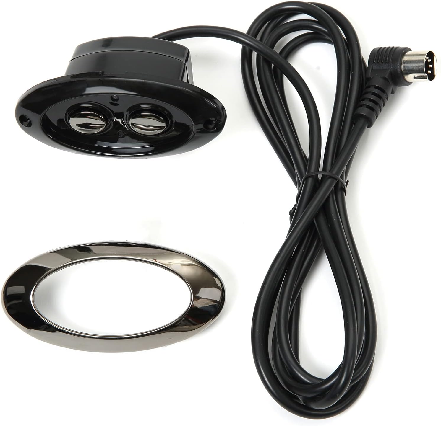 Okin Oval 2 баскычтуу кресло кол менен башкаруучу, сүйрү алкагы ажыратылган