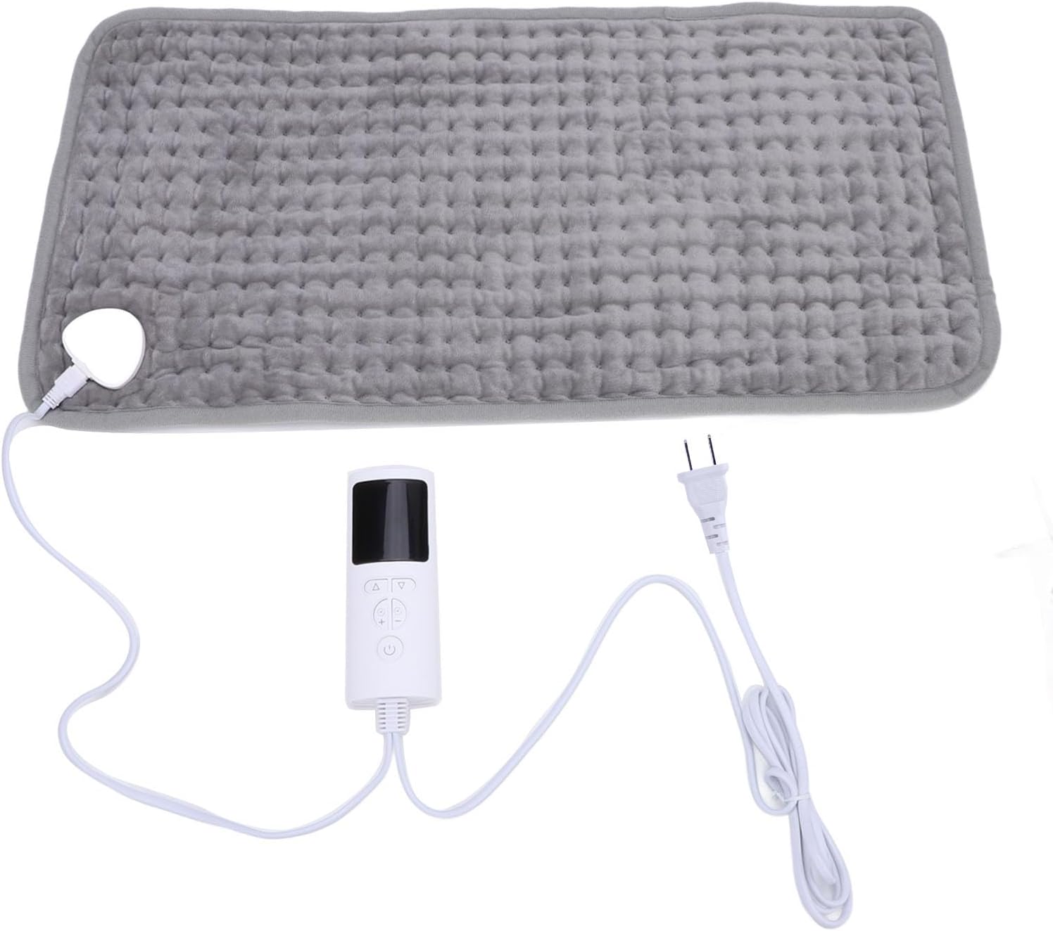 Electric Heating Pad 9 Gears Temperature Control Portable Body Warming Mat for Home Office (US Plug 100-120V)