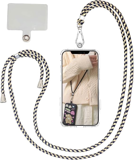 Amazon Co Jp Jcjcly スマホストラップ 全機種対応 携帯ストラップ ネックストラップ 肩掛けスト ラップ 長さスマホ 首掛け 長さ調整可能 取り外し 紛失 落下防止 忘れ物防止 軽量 耐久性強化版 着脱簡単 名札など 適応 携帯ストラップ 首掛けストラップ ガスケット