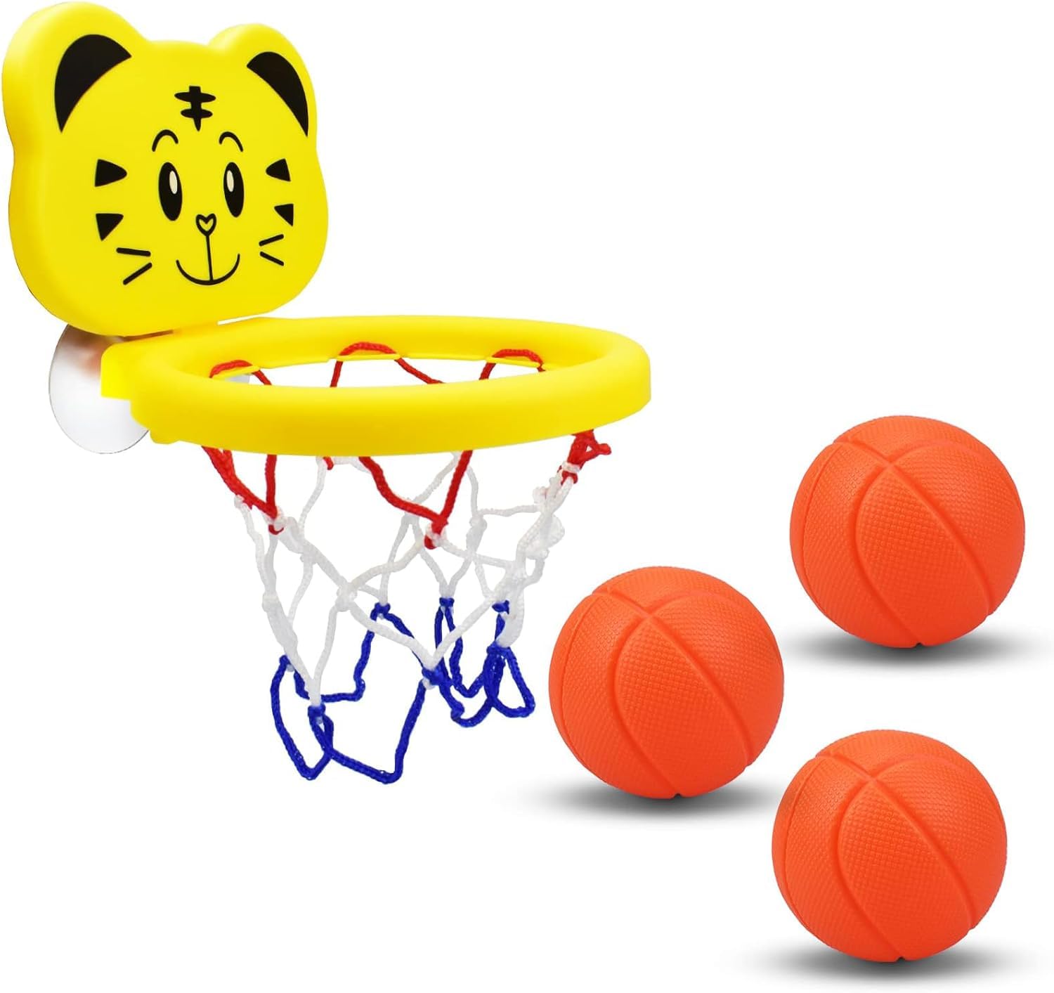 Bath Basketball Hoop for Baby Bath Toy 1-3 Year Old Boys Girls Mini Baskerball Hoop for Kids 1 2 3 4 Bath Toy Gifts for Toddler Boys Girls Birthday Present Age 6M+