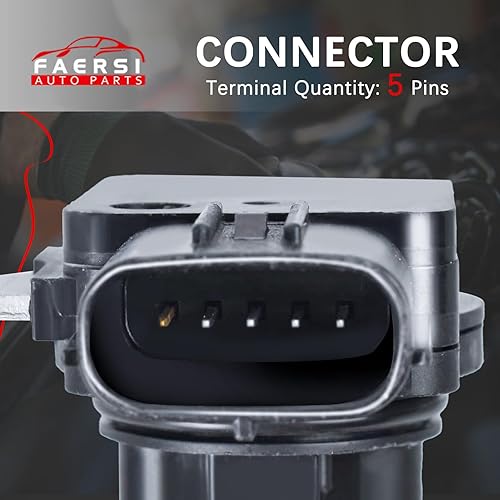 Miniatura 7 de FAERSI Medidor de sensor de flujo de aire masivo MAF 22680-AA380 compatible con 2009-2014 Forester 2008-2014 Impreza 2008-2014 Legacy 2008-2014